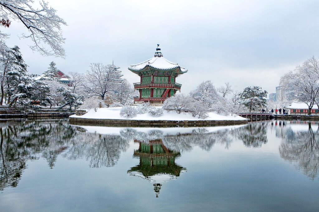 Winter in South Korea
